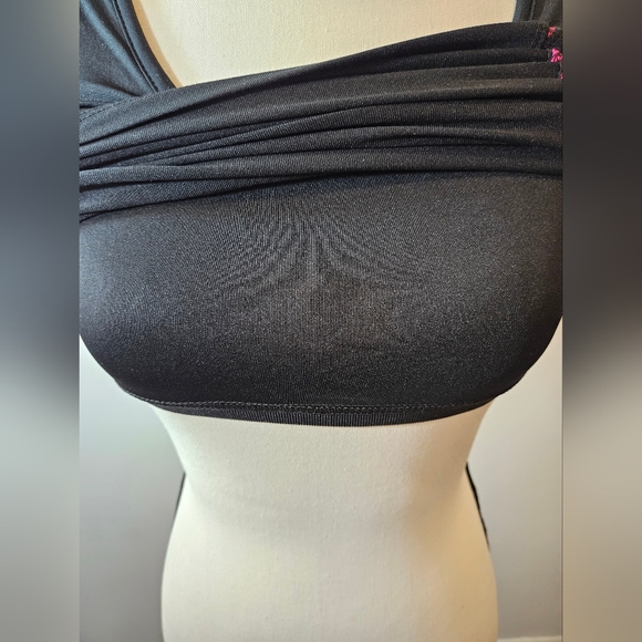 Karrimor Long Bra Stretch Run Top W/Back Shoulder Pocket Size XS #W-353 - Picture 13 of 15